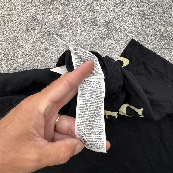 New Orleans Saints Shirt Mens Small Black NFL Football Nike Team Apparel Tee - Picture 11 of 13